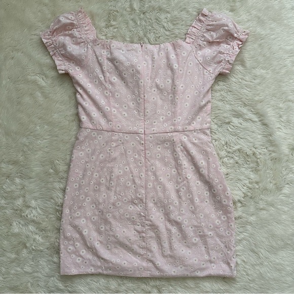 Princess Polly Dress Back To Paris Mini Ruffle Floral Pink 8 - Picture 5 of 12